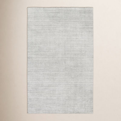 Lilah Light Gray Hand-Knotted Rug