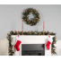 Glittery Mountain Lighted Foliage Wreath And Garland Set