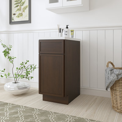 Base de meuble-lavabo simple 15 po seulement