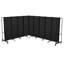 Paravent mobile de qualité supérieure Otis Sound Dampening, structure noire-122529763-121889600