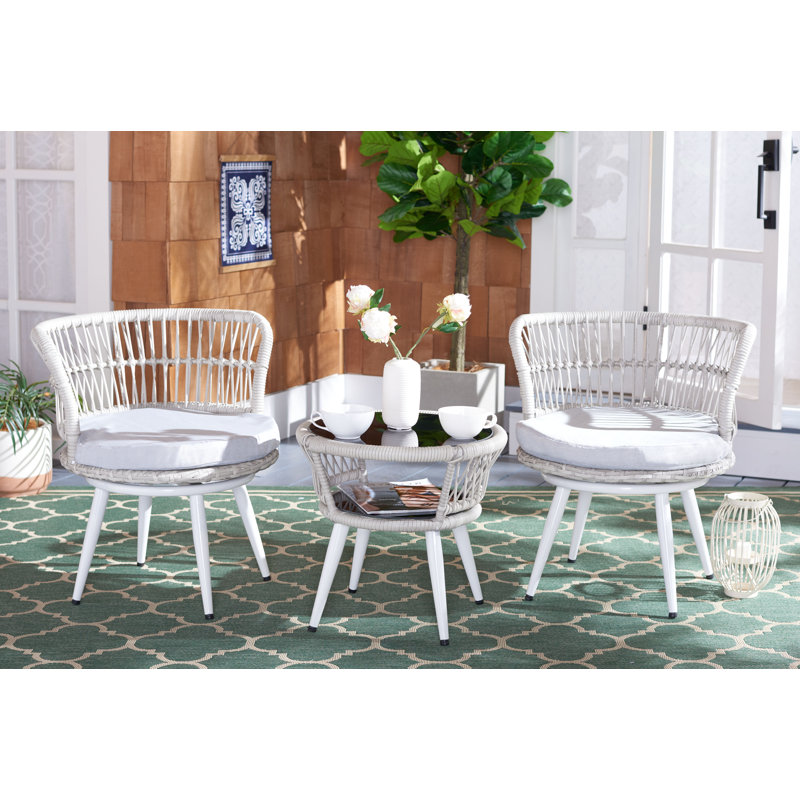 3Pc Lounge Set, Gray