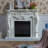 White Solid Wood Electric Fireplace-2088516141