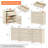 3-In-1 Wooden TV Stand With Cabinets And Drawers For Tvs Up To 85+ Inches, 82.6"-114208117