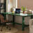 Emerald Green Rubberwood Multi-functional Desk-1964608195