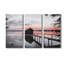 «Sunset Sunset» - Photographie de toile tendue 3 pièces-28081197