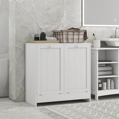 Sianah Wood Freestanding Bathroom Cabinet