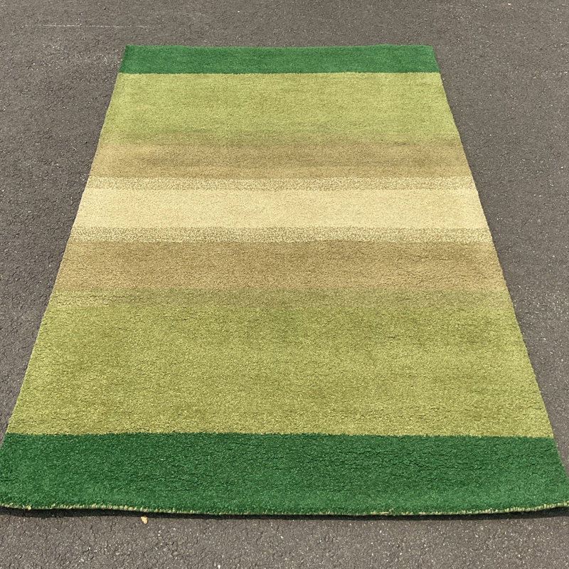 Wool Indoor Rug, Rectangle 4' x 6'