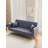 71-inch Bed With Velvet, Gray Color, Suited For Small Spaces, 3 Adjustable Postures, Solid Wood Frame, Easy To Install, 600lbs Capacity-440538065