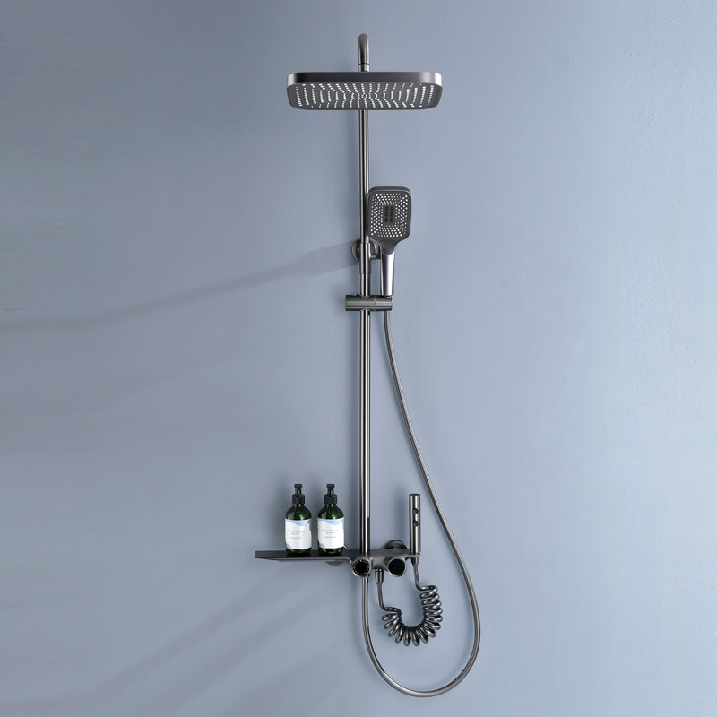 Système de douche thermostatique complet avec affichage de la température Lefton SST2201-2