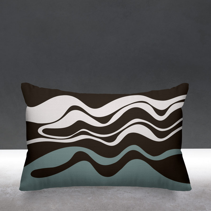 Housse et insert de coussin d'extérieur, Sarcelle