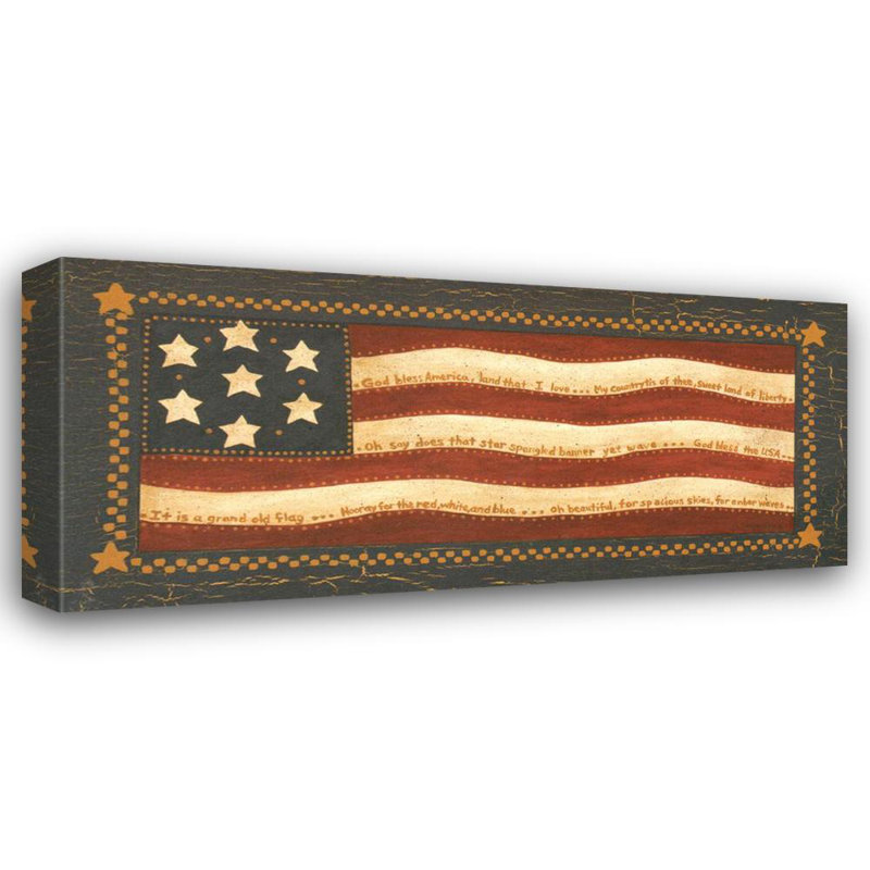 American Flag, 22" H x 48" W