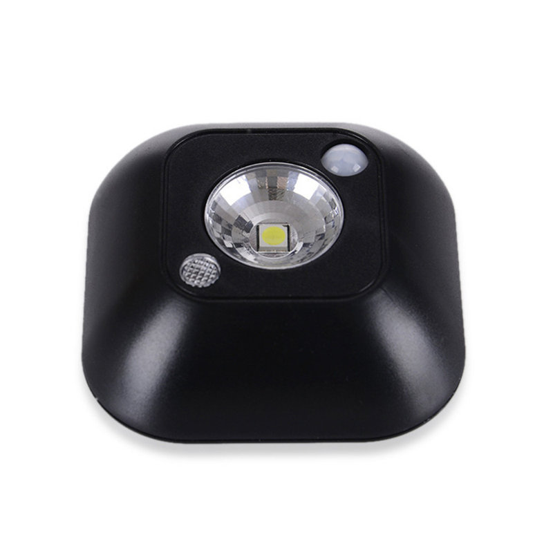 LED Mini Wireless Infrared Motion Sensor Night Light Wall Emergency Wardrobe Cabinet Night Lamp light