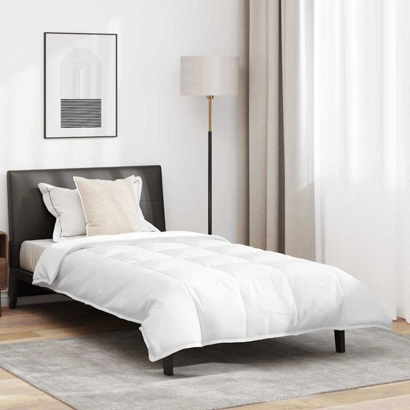 Microfiber Duvet Cover Set, 220 x 155 cm Duvet Cover + 1 Accent Pillow