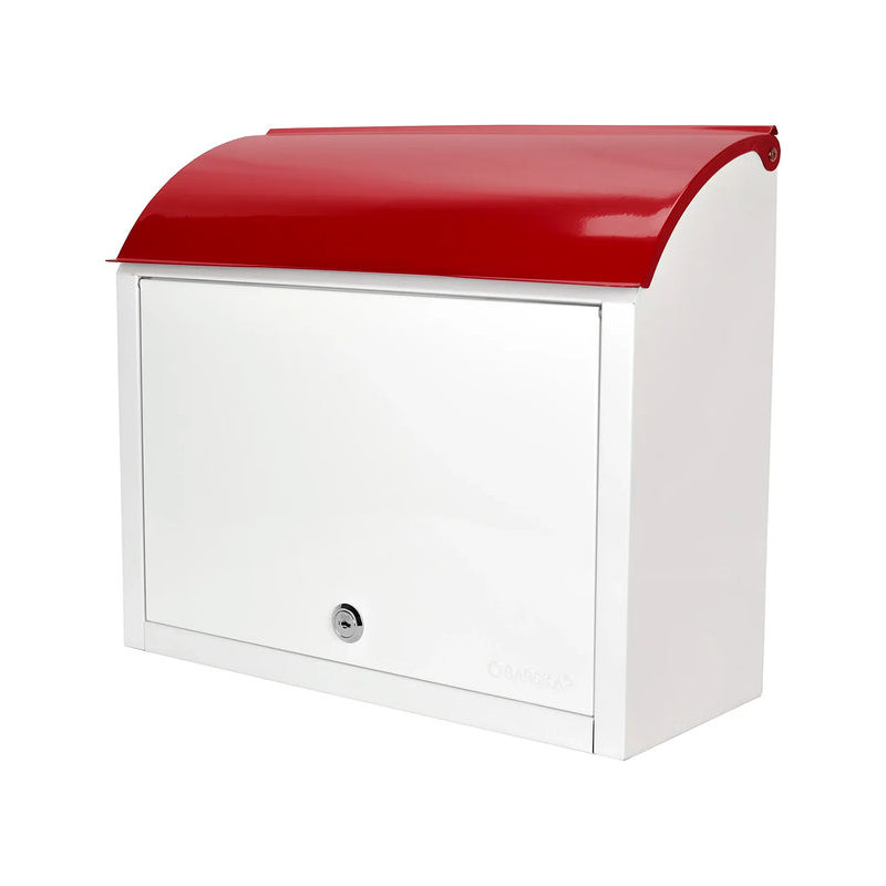 Retro Locking Wall Mount Mailbox