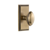 Grandeur Carré Plate Double Dummy with Eden Prairie Door Knob