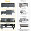 2 Seater Linen Sofa Bed-896693825