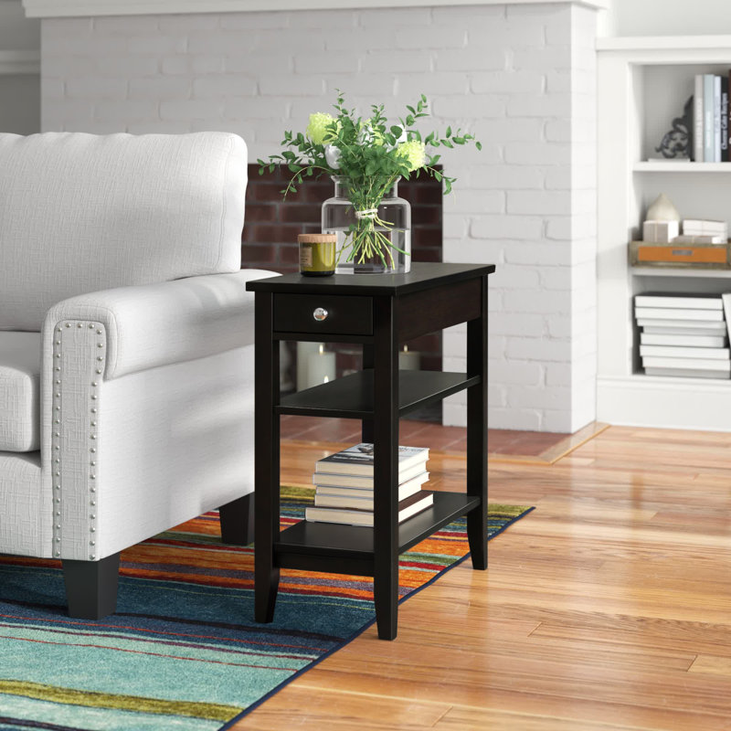 Holtman End Table Set with Storage, Brown