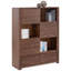 Edwin 130 cm H x 100 cm W Solid Wood Library Bookcase