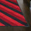 Kolm Black Red Non Slip Area Rug – Washable Bedroom Carpet, Living Room & Hallway Runner | Stain Resistant, Anti-Allergy, Rubber Backing-1227348829