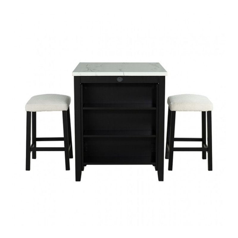 Brock 3-piece Pack Counter Height Table Set