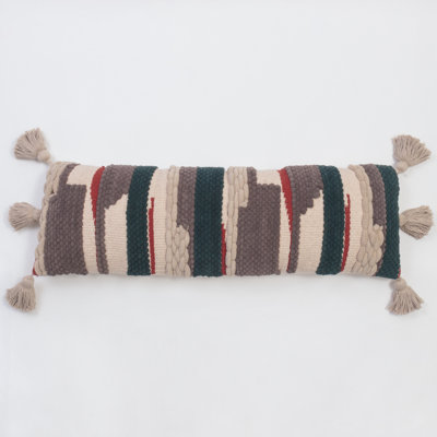 Tassels Cotton Throw Pillow