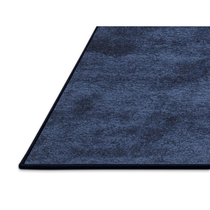 Tapis bleu / noir Weatherhill, Rectangle 6 pi x 9 pi