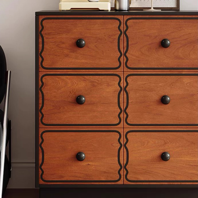 Retro Storage Cabinet Accent Chest