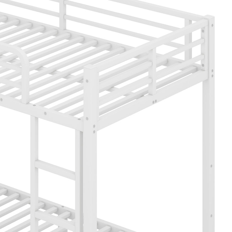 Metal Bunk Bed, White