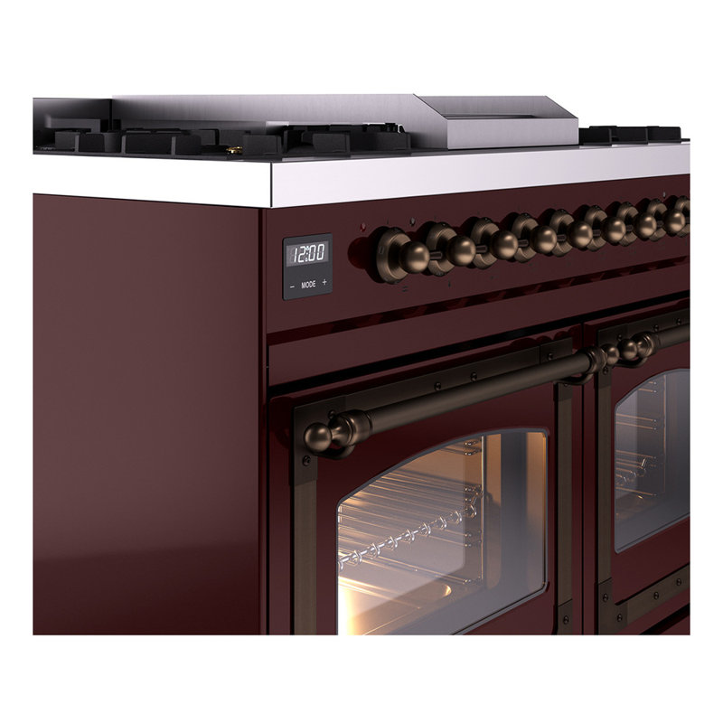 ILVE Nostalgie II Noblesse 40 in Dual Fuel Range, Natural Gas, 46 cm H x 30 cm W