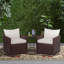 Chaise de patio avec coussins Avamonroe-69816087
