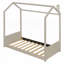 Velvet House Bed Wood Bed-1189579407-1189579393