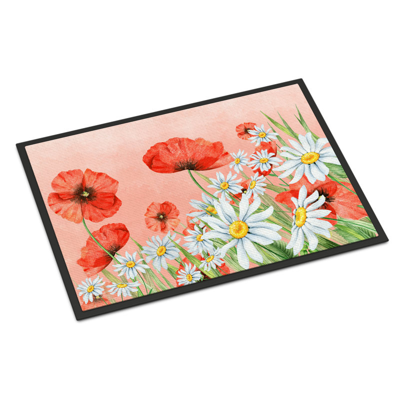 Non-Slip Outdoor Doormat, Rectangle 18" x 27"