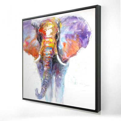 «Colorful Walking Elephant»