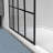 46 in. W x 72 in. H Wet Room Glass Screens