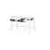 Midtown- Jive Set 36" L Rectangular Breakroom Table and Chair Set