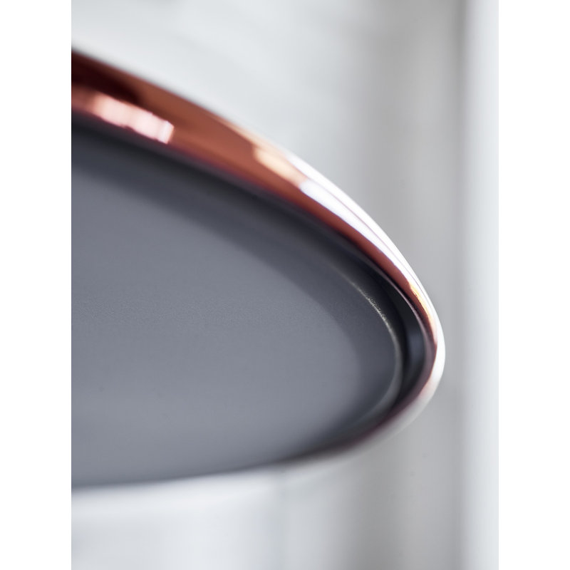 Henrik Bonnelycke 1 - Light Copper LED Bowl Pendant, Copper