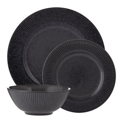 Reactive Linear 12 Piece Dinner Set
