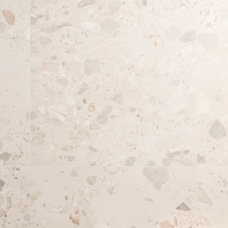 Piccoli Grande Semi-Polished Porcelain Tile, Cream