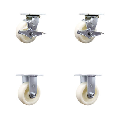 Caster Set with Ball Bearings
