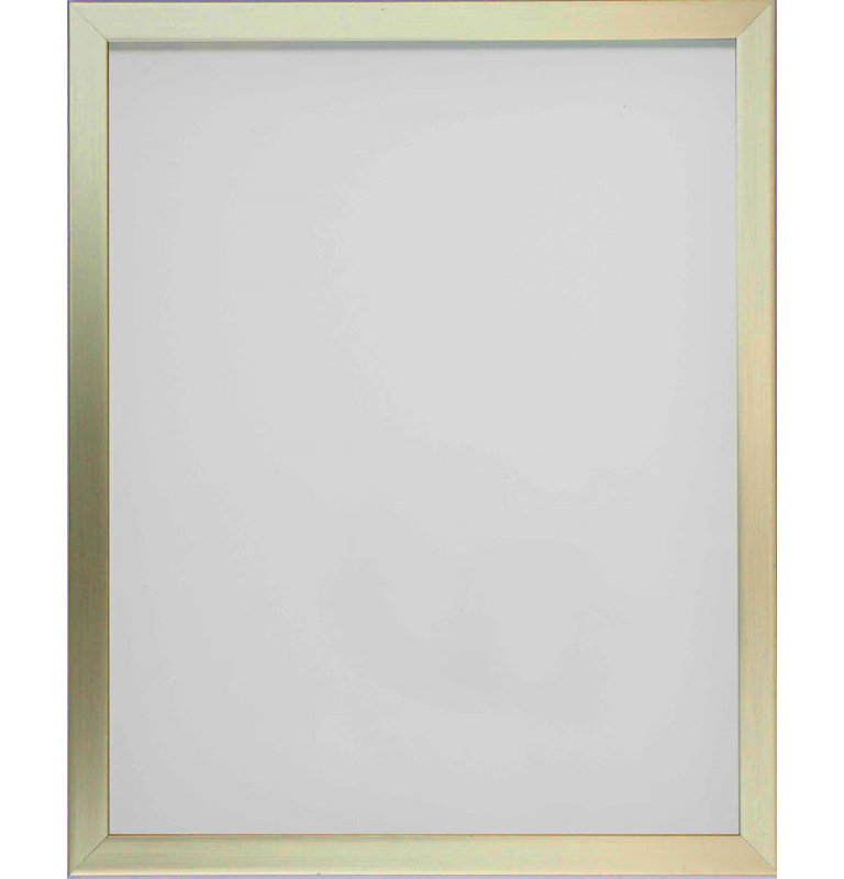 Aveyah Wood Picture Frame, 12cm x 10cm, Champagne Silver
