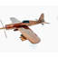 Maquette d'avion en bois Seychelle Corsair-F4U