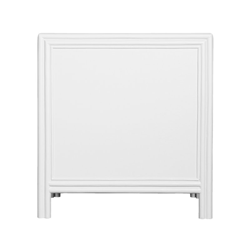 Clara Collection 1 - Drawer Nightstand, White