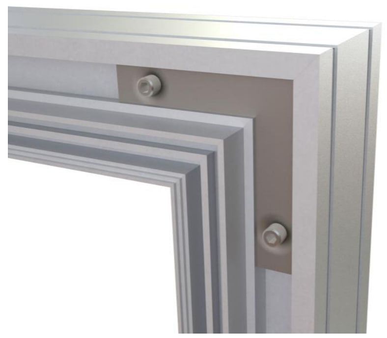 Porte standard en bois et bois massif apprêté, 32 po x 80 po, Gauche, Blanc / noir