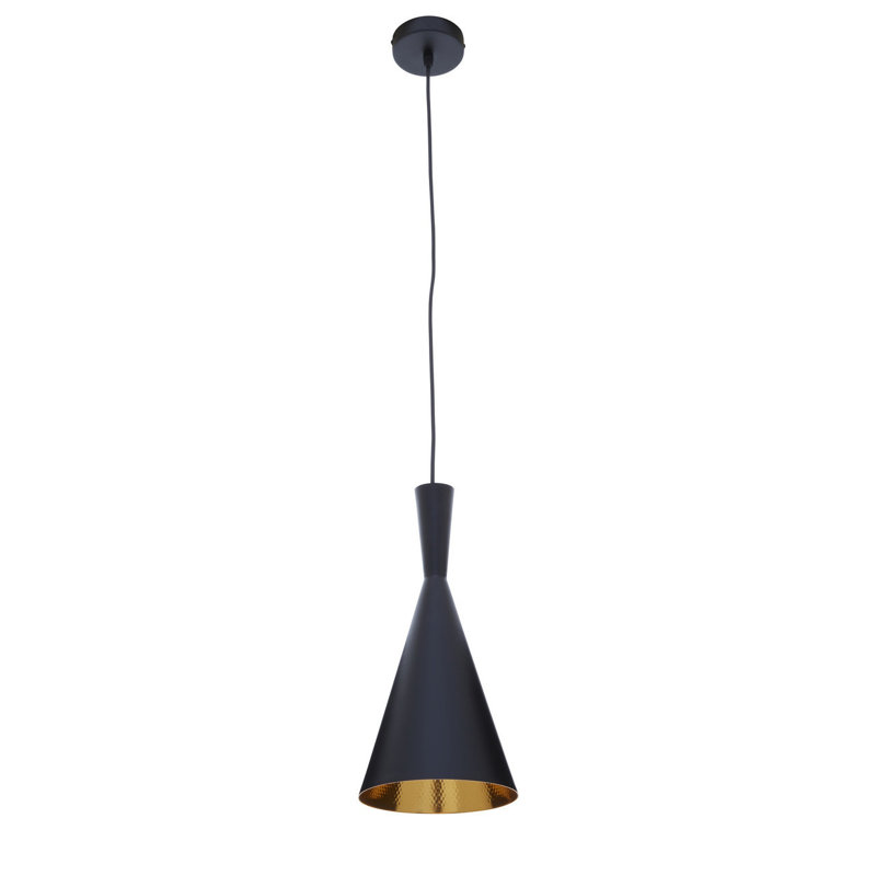 Brodnax 1 - Light Black Cone Pendant