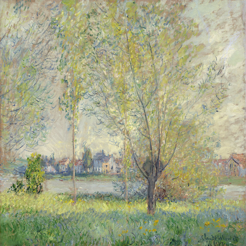 "The Willows", reproduction sur toile tendue, H 24 po x l 24 po
