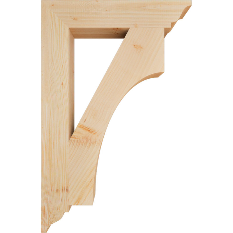 Support traditionnel lisse l 3 3 po x P 22 po x H 34 po, sapin Douglas, Lisse, H 34 po x l 3,5 po x P 22 po, Douglas