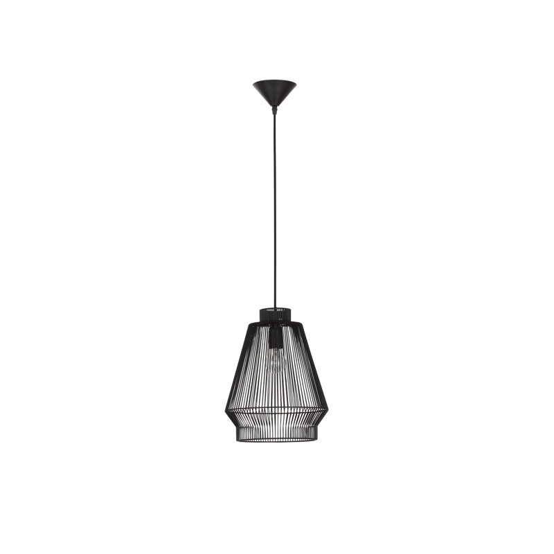 1 - Light Black Bell Pendant