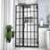 34"W x 72"H Pivot Framed Shower Door with Pattern Glass