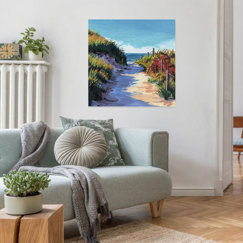 Art contemporain, art côtier, H 32 po x l 32 po