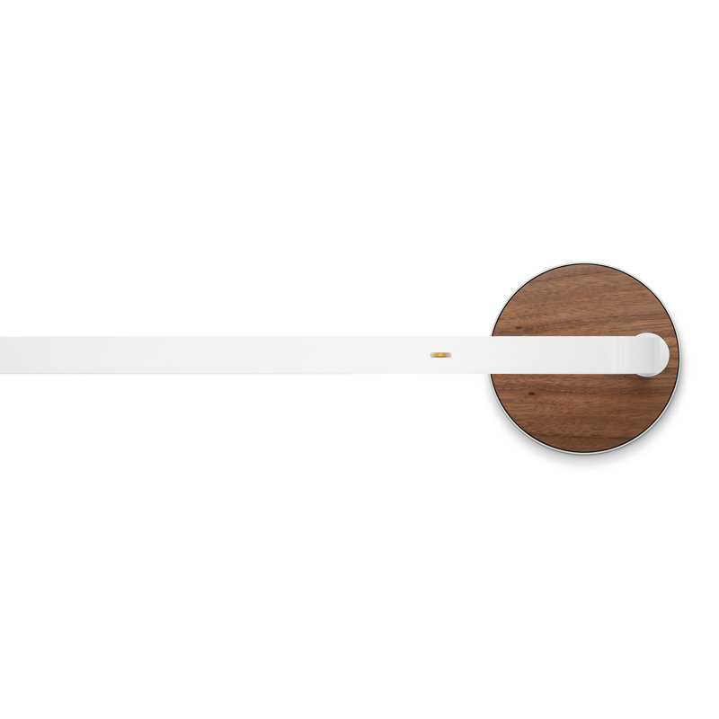 Lim 360 Table Lamp, Walnut, White